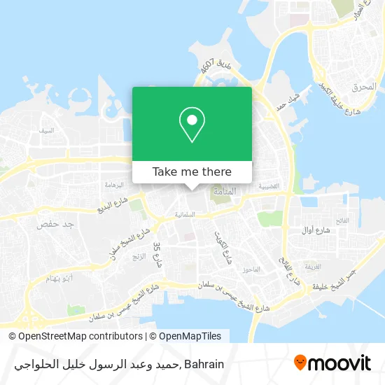 حميد وعبد الرسول خليل الحلواجي map