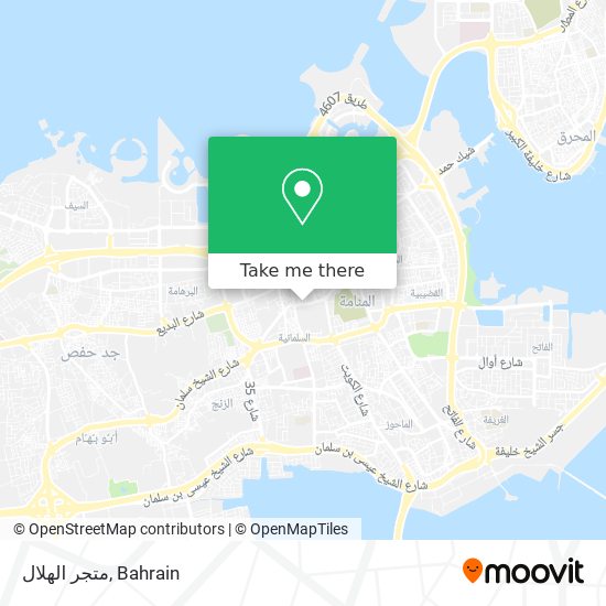 متجر الهلال map