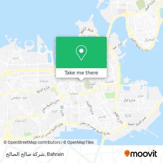 شركة صالح الصالح map