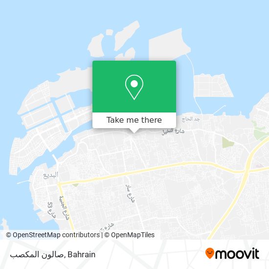 صالون المكصب map