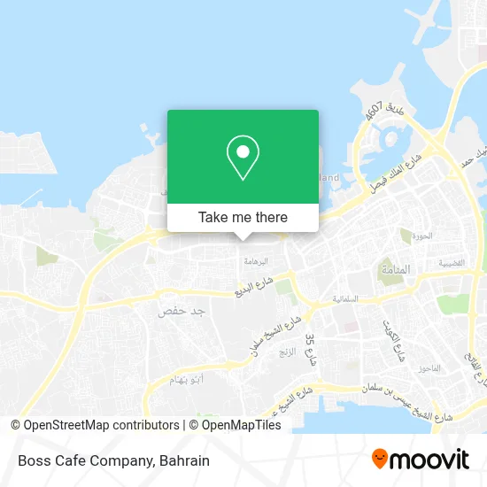 Boss Cafe Company map