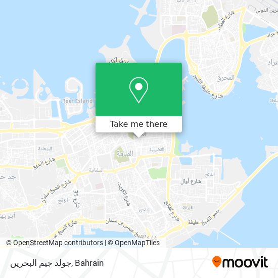 جولد جيم البحرين map