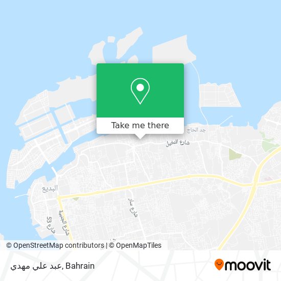 عبد علي مهدي map