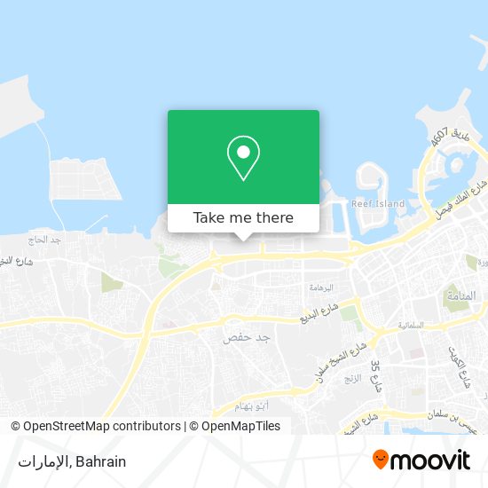 الإمارات map