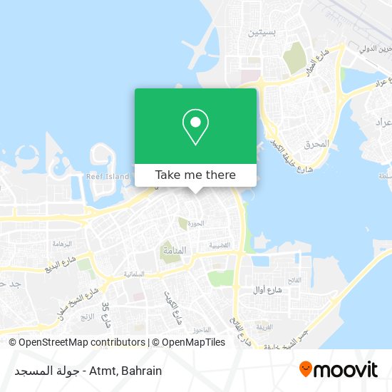 جولة المسجد - Atmt map