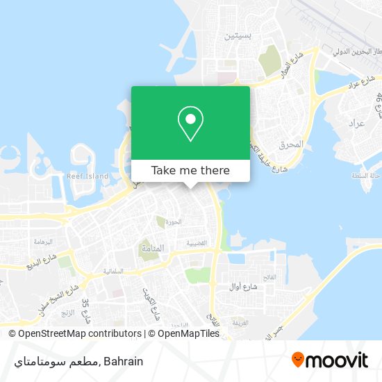 مطعم سومتامتاي map