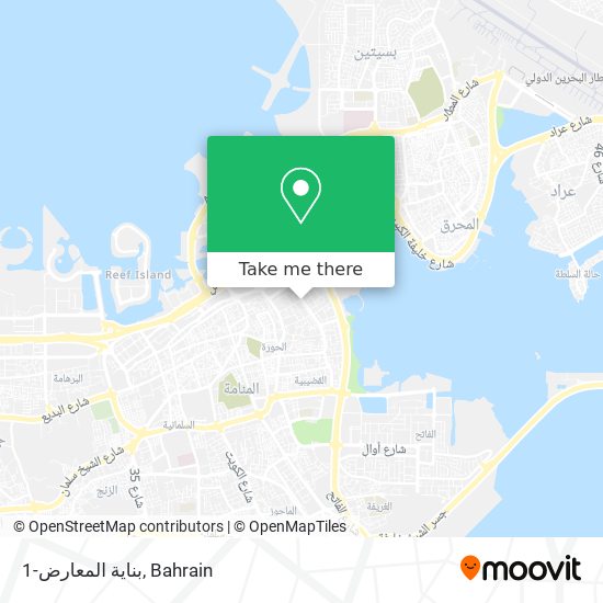 بناية المعارض-1 map