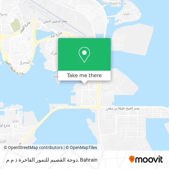 دوحة القصيم للتمور الفاخرة ذ م م map