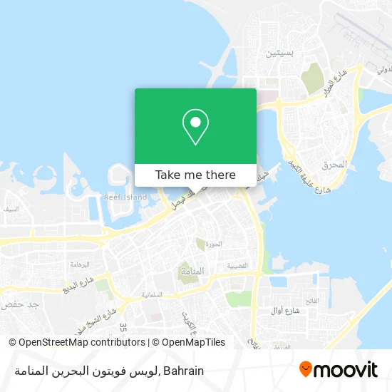 لويس فويتون البحرين المنامة map