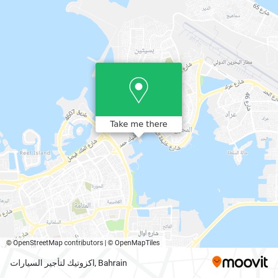 اكزوتيك لتأجير السيارات map