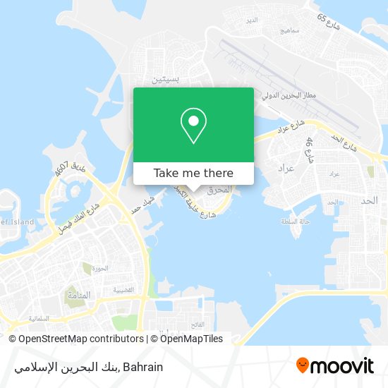 بنك البحرين الإسلامي map