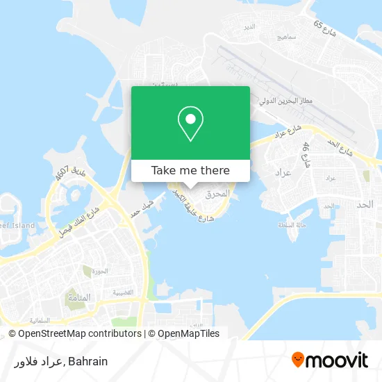عراد فلاور map
