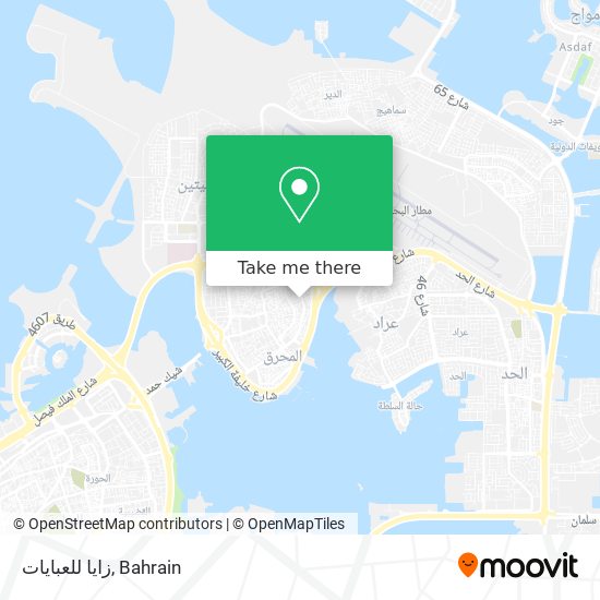 زايا للعبايات map