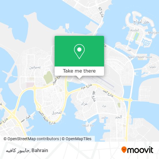 جايبور كافيه map