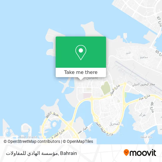 مؤسسة الهادي للمقاولات map