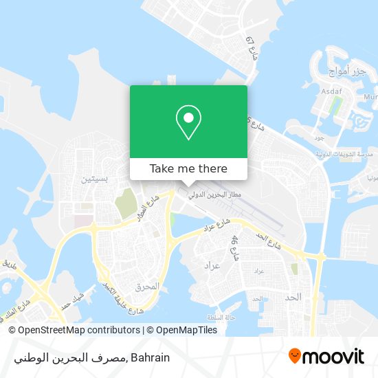 مصرف البحرين الوطني map