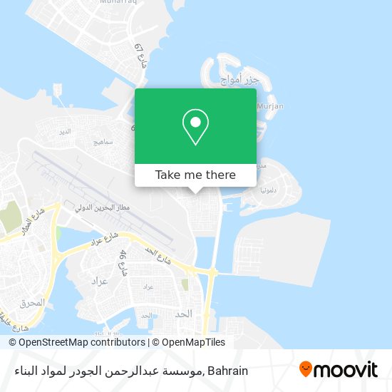 موسسة عبدالرحمن الجودر لمواد البناء map