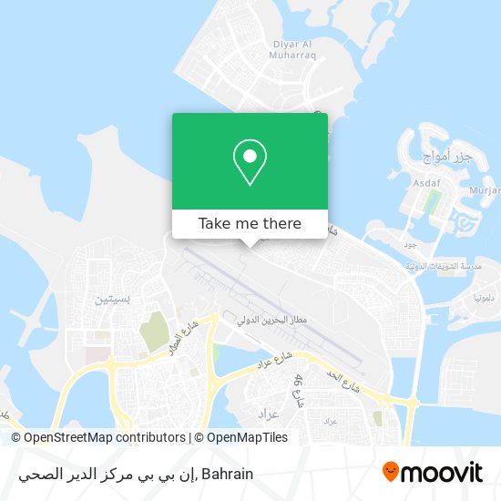 إن بي بي مركز الدير الصحي map