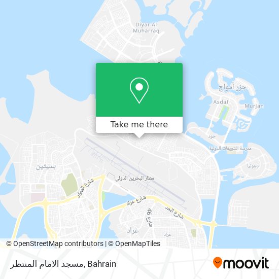 مسجد الامام المنتظر map