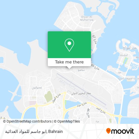 ابو جاسم للمواد الغذائية map