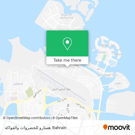 همتارو للخضروات والفواكة map