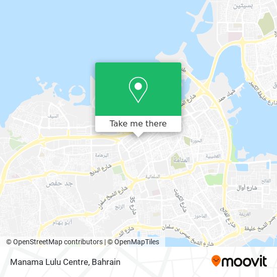 Manama Lulu Centre map
