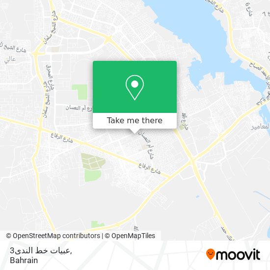 3عبيات خط الندى map