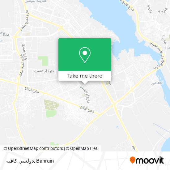 دولسي كافيه map