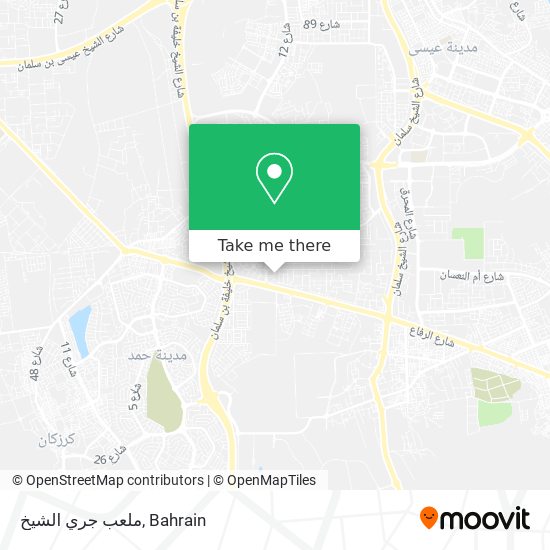 ملعب جري الشيخ map