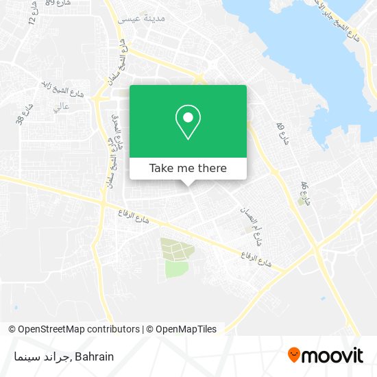 جراند سينما map