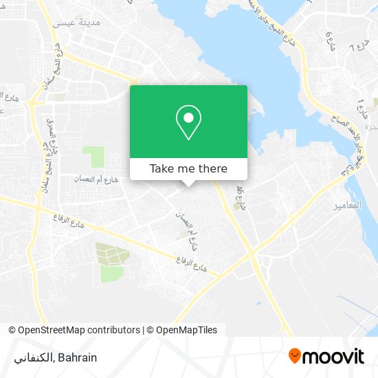 الكنفاني map