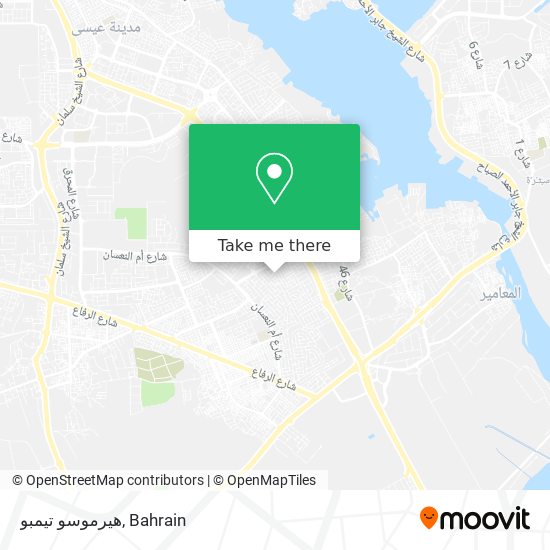 هيرموسو تيمبو map