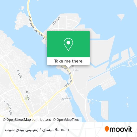 نيسان / إنفينيتي بودي شوب map