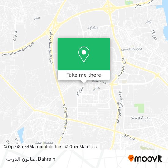 صالون الدوحة map