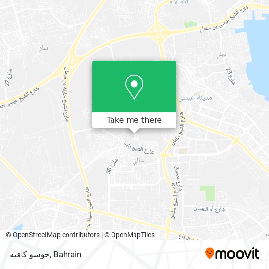 جوسو كافيه map