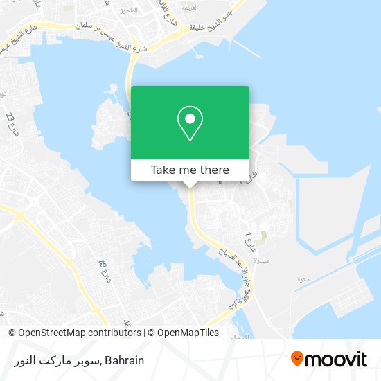 سوبر ماركت النور map