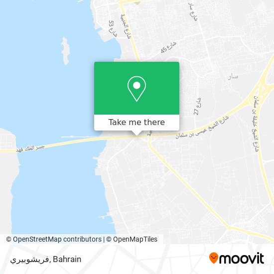 فريشوبيري map