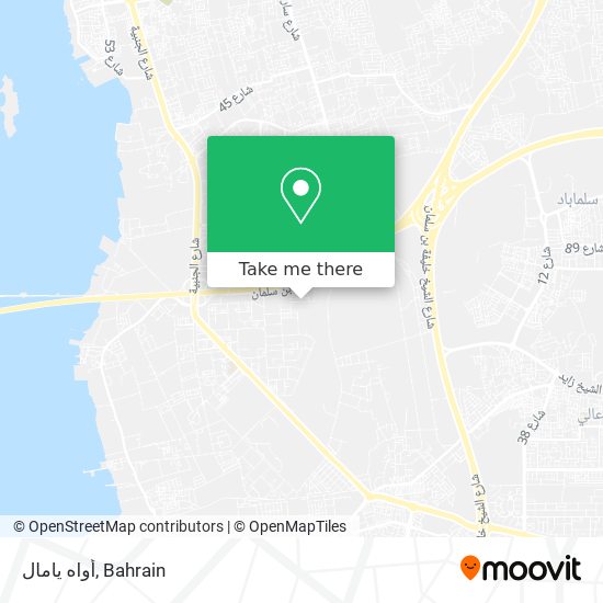 أواه يامال map