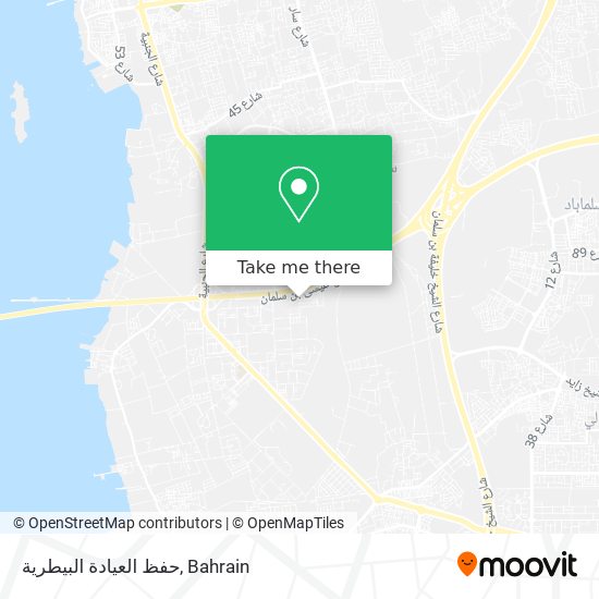 حفظ العيادة البيطرية map