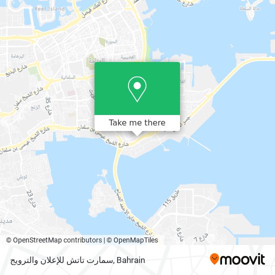 سمارت تاتش للإعلان والترويج map