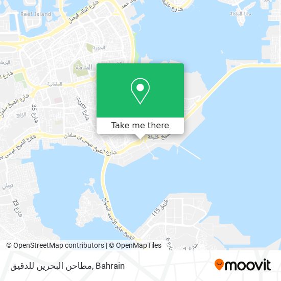 مطاحن البحرين للدقيق map