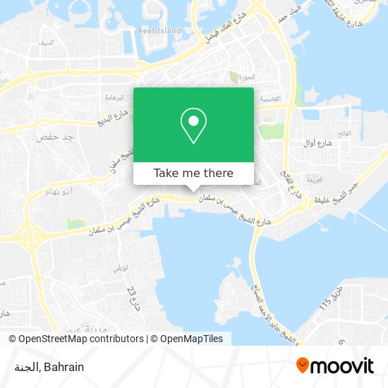الجنة map