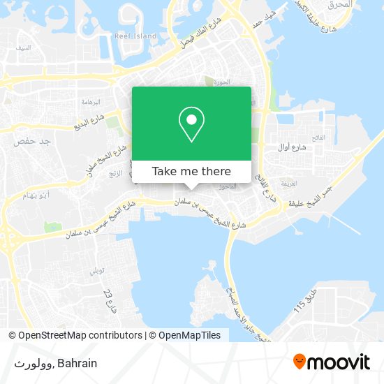 وولورث map