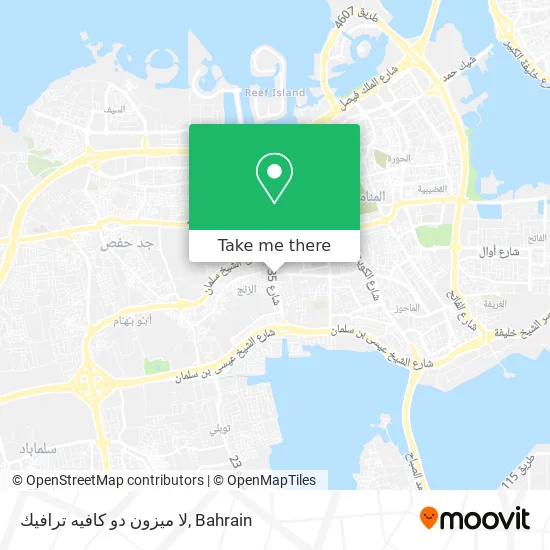 لا ميزون دو كافيه ترافيك map