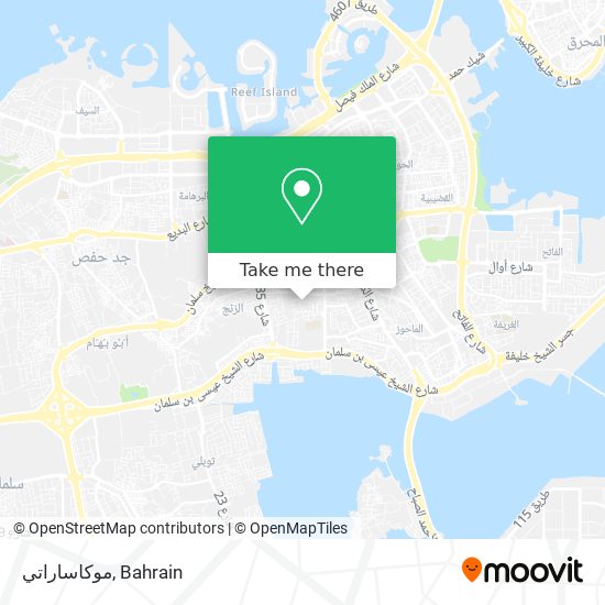 موكاساراتي map