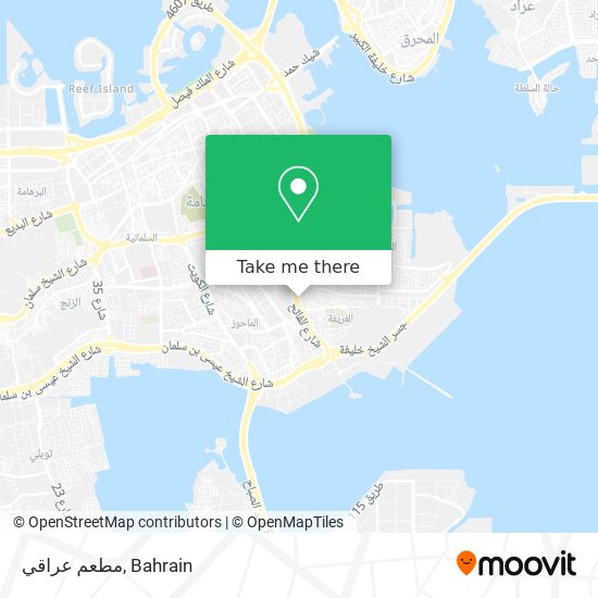 مطعم عراقي map
