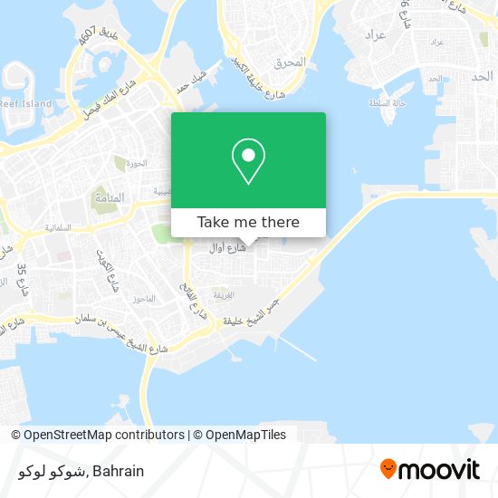 شوكو لوكو map