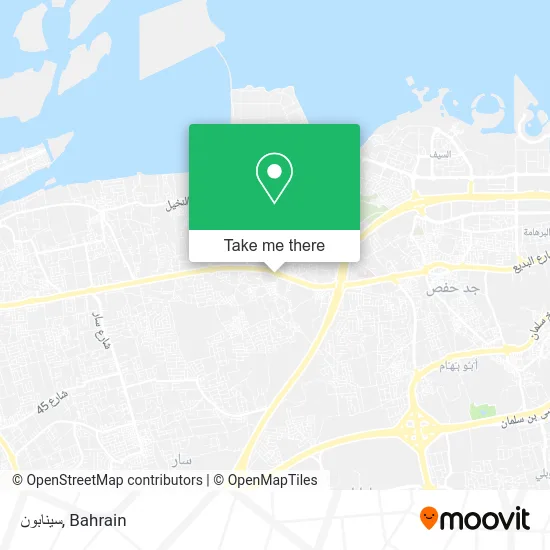 سينابون map