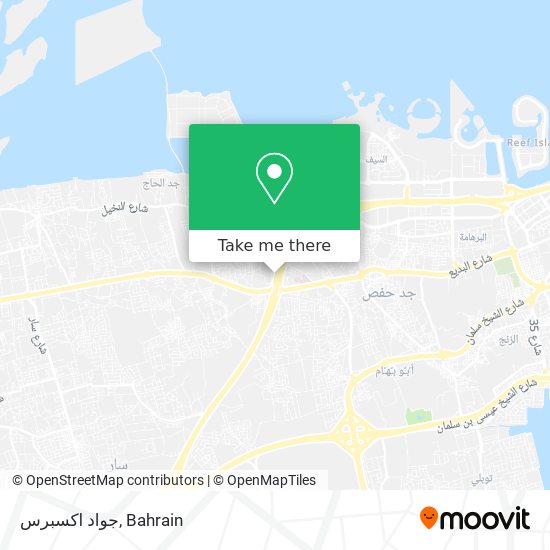 جواد اكسبرس map