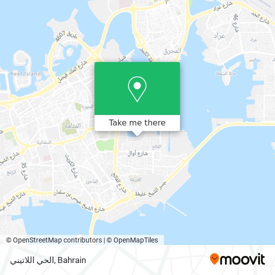 الحي اللاتيني map